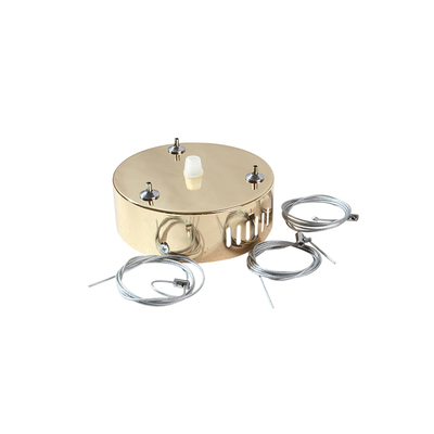 吸顶盘带承重钢丝线吊绳可伸缩套件灯饰灯具配件DIY吊灯底座配件