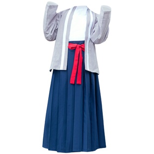 衣锦司女童汉服三件套外套中衣长裙选配套装小女孩国学服唐装古装