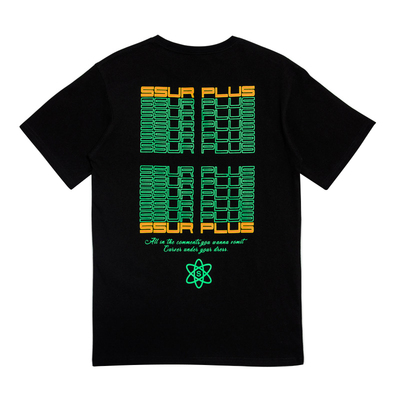 赛博系列嘻哈街头印花短袖t恤