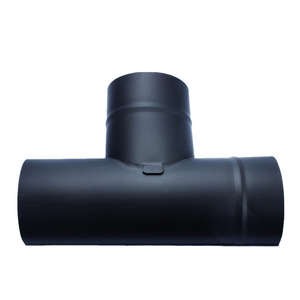 壁炉三通T型接头304不锈钢排烟管三通接头不锈钢卡套三通定制尺寸