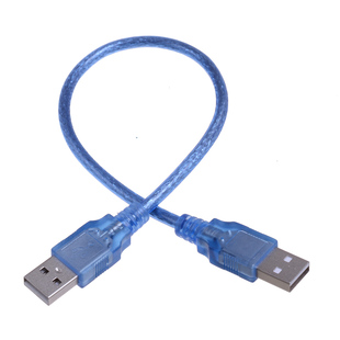 USB连接线2.0A对A  连接线双头公对公线 ,对拷线 线长30CM 50CM