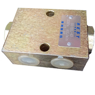 双向液压锁油缸保压阀锁SO-K8L-43配件液压平衡阀双向保压阀