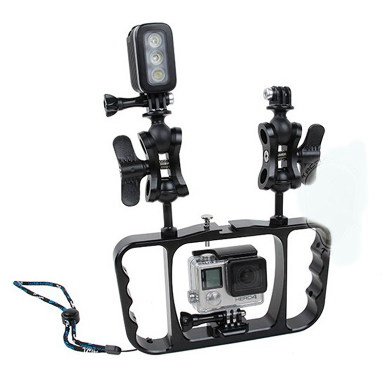 GoPro13/12潜水摄影双手持支架