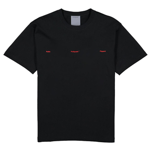 【清仓】Poliquant The Illustrated Tee报纸插图印花短袖情侣T恤