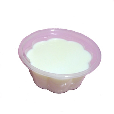 带盖塑料甜品酸奶杯100个包邮