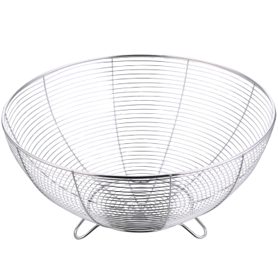 林氏优品手工不锈钢时尚水果篮