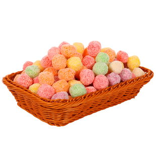 整箱散装10斤六色球形爆米花休闲食品零食可串冰糖葫芦的米花糖果