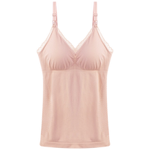 哺乳背心式吊带免穿喂奶巾纯棉文胸1
