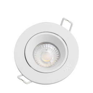 雷士LED射灯天花灯小开孔5.5cm可调7.5公分嵌入式背景墙酒柜孔灯