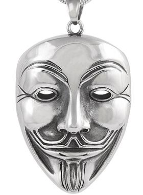 欧美夸张嘻哈钛钢项链挂件配饰