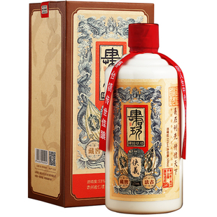 【肆拾玖坊】侠义酒53度贵州高度酱香白酒原浆纯粮老酒礼盒500ml