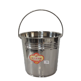 不锈钢水桶 提 幼儿园用家用 小储水桶米桶汤桶油桶茶水桶 垃圾桶