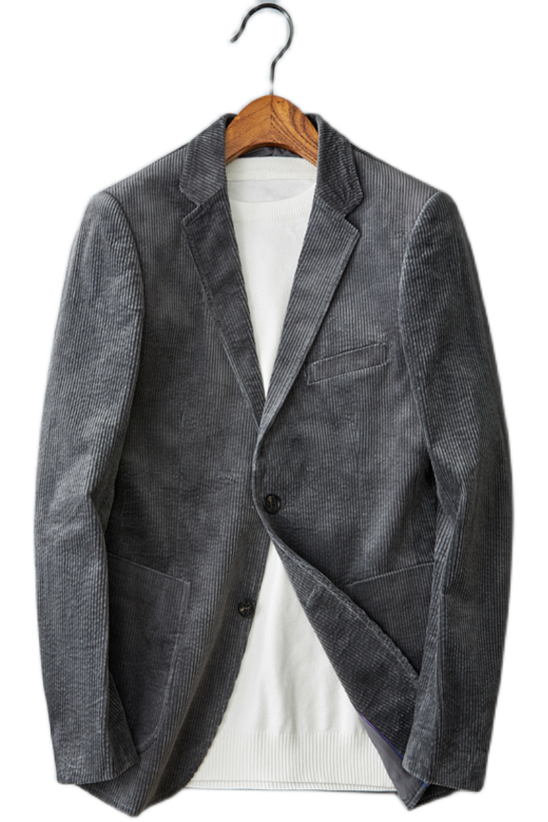 【长期有货】灯芯绒加厚面料西服外套休闲商务789P180,男装西服,电商D225