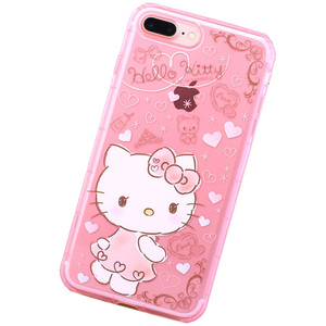 正版受權双子星美樂蒂iPhone8/SE2代/8Plus/7P全包軟保护壳手機殼