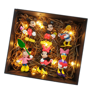 创意米老鼠公仔手办礼盒装米妮米奇盲盒生日礼物玩具摆件模型全套