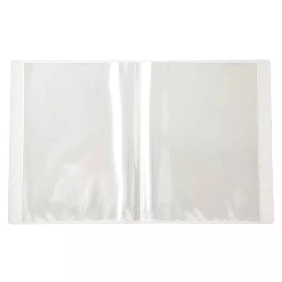 日本无印良品/MUJI A4大小薄款便携装文件夹资料册/资料袋10/20页