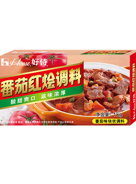 好侍番茄红调味料块状1000g