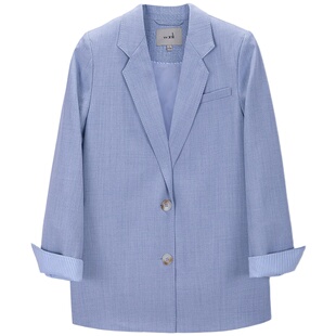 万丽（服饰）西装外套女韩版宽松新款休闲小西装外套女