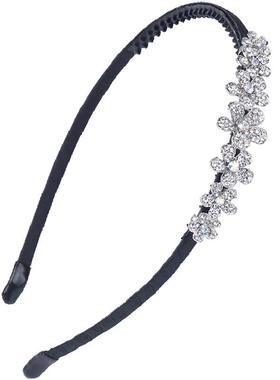 奢仕简约韩国洗脸水钻发箍