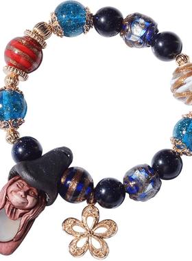 雁唐珠宝北欧精灵手链女mini符文