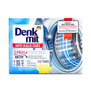 德国原装进口Denkmit洗衣机槽清洁剂家用清洗剂去污消毒整盒60块