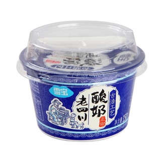雪宝老四川凝固酸奶135g地方特产牛奶家庭营养早餐酸奶