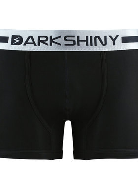 彩虹色莱卡柔软顺滑男士平角内裤