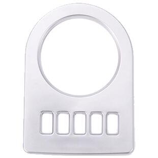 适用捷豹内饰改装配件XE XFl F-PACE中控档位显示贴片装饰框亮片