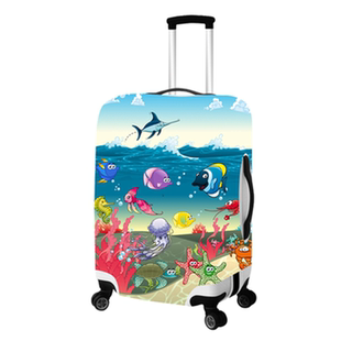 弹力行李箱套拉杆箱包防尘罩旅行保护套子20/24/28/30寸加厚耐磨