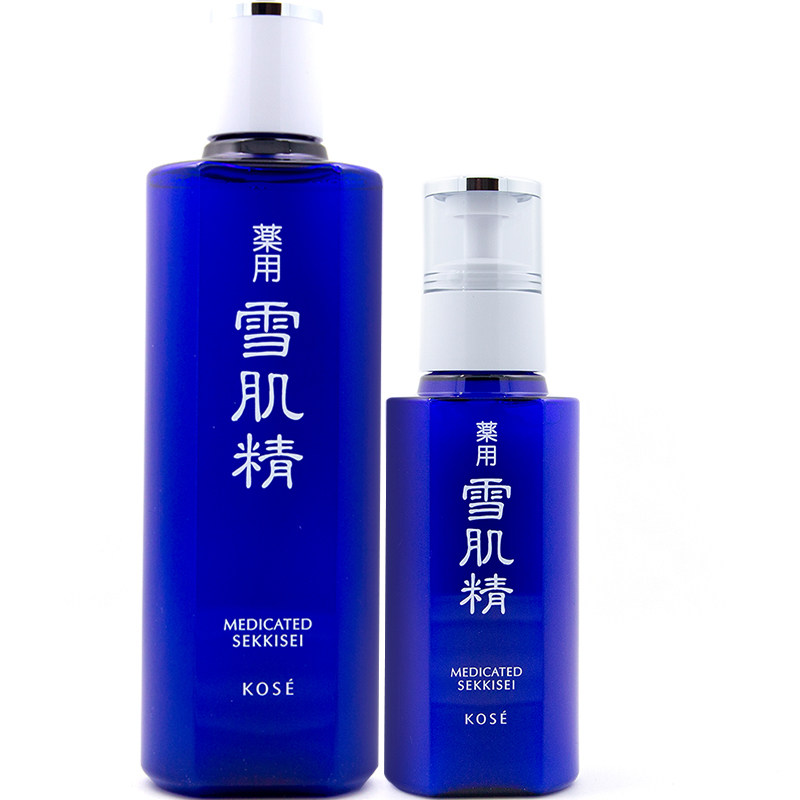 雪肌精化妆水乳液面霜套装保湿