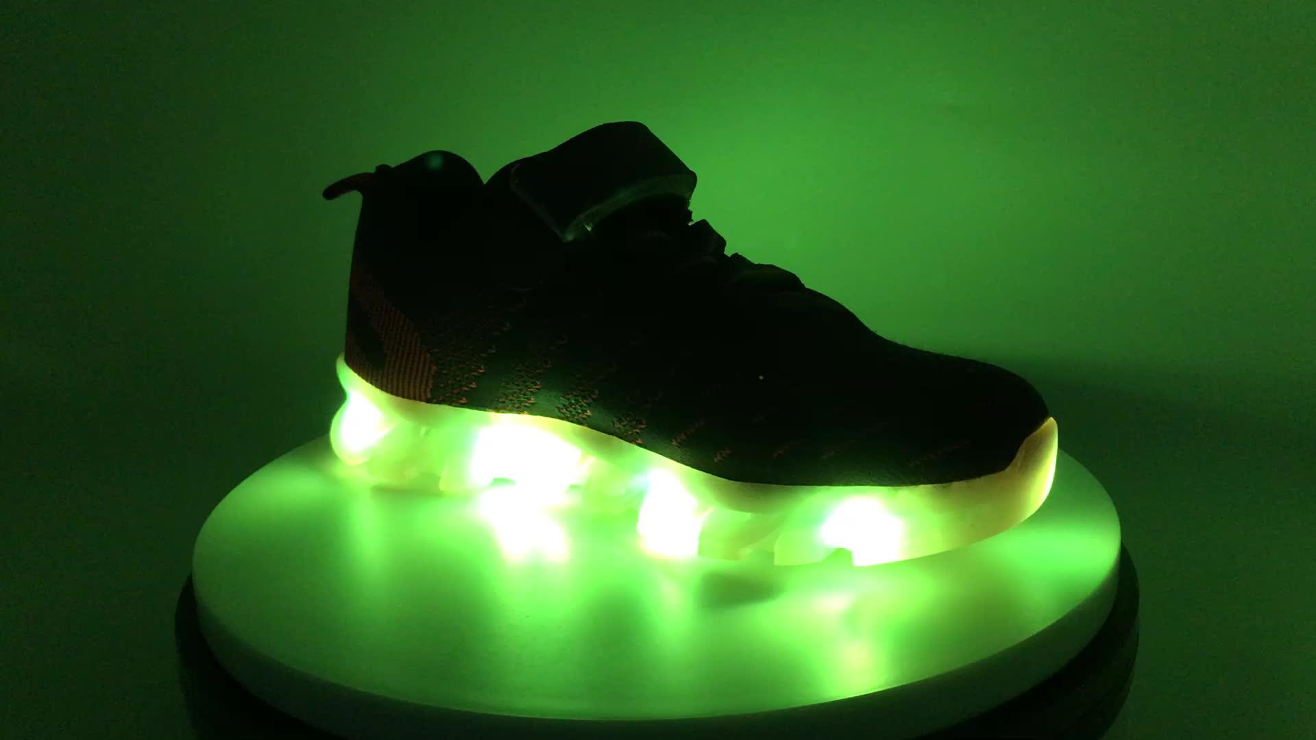 Led Light Up Shoes For Kids New Fashion Children Led Sport Shoes Buy