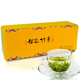 2025明前茶新茶春茶峨眉山仙芝竹尖茶叶108g竹叶茶绿茶雀舌雪芽茶
