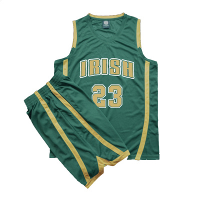 詹姆斯irish套装个性化篮球服