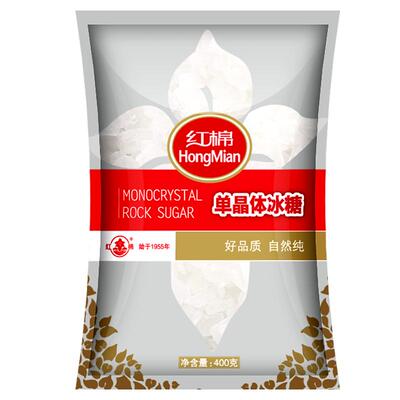 红棉单晶冰糖400g小粒袋装