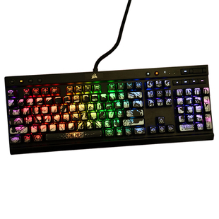 透光键帽海贼王墨氏个性航海王机械键盘帽动漫多层镀膜ABS keycap