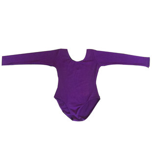 优雅仪态形体服女上衣黑芭蕾舞练功服体操服教师舞蹈连体基训服