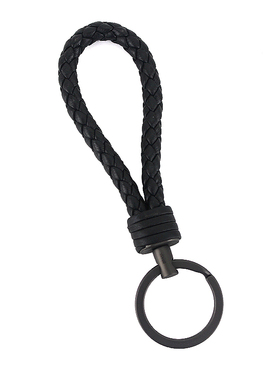 Easeu 厂家直销编织皮绳汽车钥匙扣男女士腰挂件钥匙链创意礼物