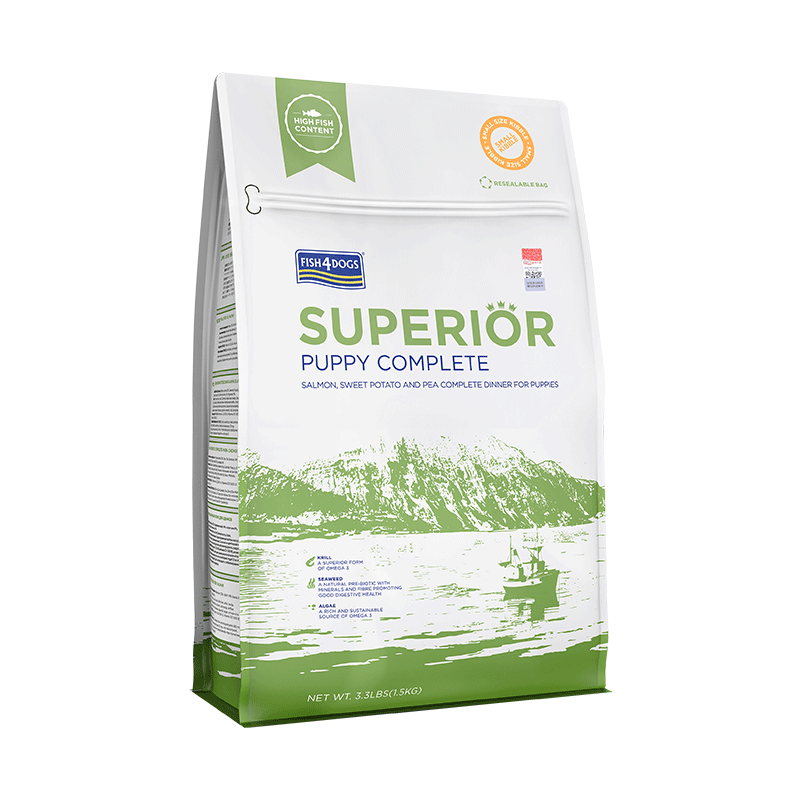 海洋之星SUPERIOR进口营养加强三文鱼幼犬狗粮泰迪通用型1.5kg