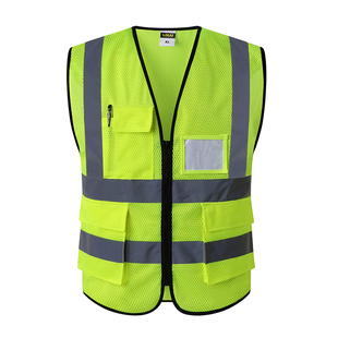 翊云网眼透气反光背心建筑工地施工马甲交通骑行汽车驾驶员安全衣