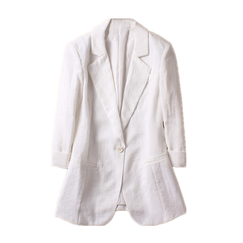 2020春秋新品一粒扣女轻薄西服