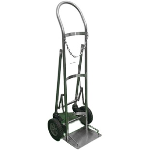 氧气瓶推车钢瓶手推车乙炔搬运车40l 氩气氮气瓶老虎车拖车不锈钢