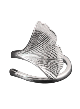 复古风纯银开口手饰品戒指环