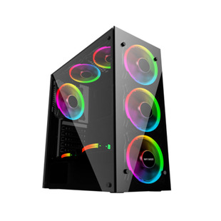 i5i7八核电脑主机9400f台式游戏lol高端办公组装吃鸡设计diy全套