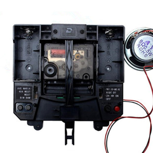 原装霸王报时钟表机芯静音电子时钟石英敲点挂钟十字绣表芯配件