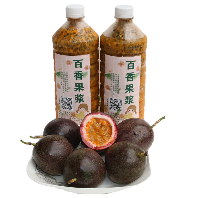 百香果酱原浆果汁新鲜果酱奶茶店