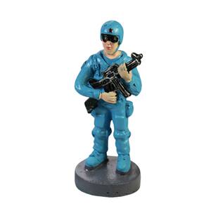 中国兵人海陆空士兵玩具军人模型手办心理沙盘室沙具仿真树脂摆件