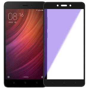 红米note4x钢化膜红米note4全屏覆盖3D软边全包抗蓝光4X高配版透明防指纹原装刚化玻璃mo手机屏保前后彩贴膜