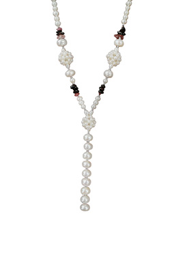 毛衣链长款时尚风挂饰天然珍珠