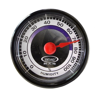 高精度机械湿度计 指针式空气湿度表 单反相机防潮箱用 也可家用