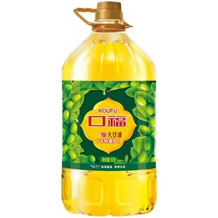口福一级大豆油5L 非转基因 煎炒烹炸